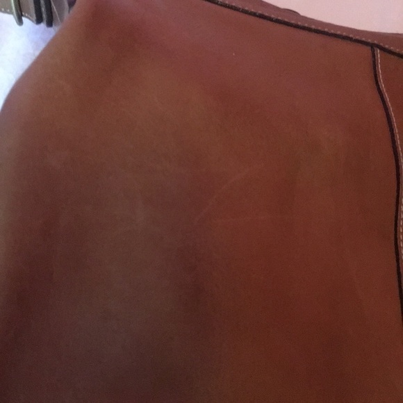 Vintage Coach 9325 Brown Leather Hobo Shoulder Bag Purse Adjustable Strap - Picture 7 of 13